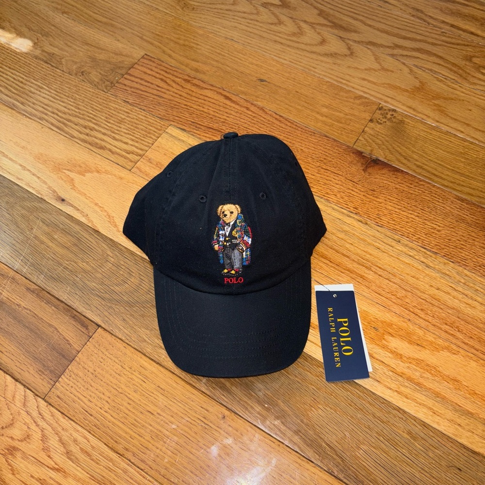 Polo Ralph Lauren Black Chino Cap